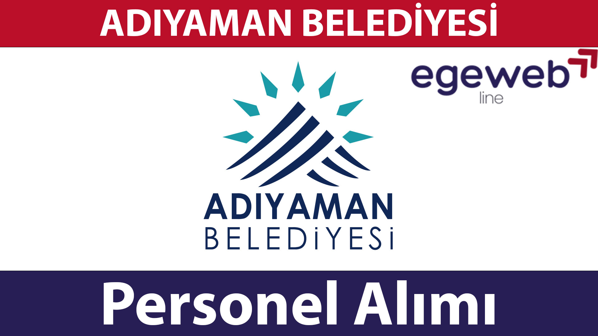 Adıyaman Belediyesi 2025 Personel Alımları