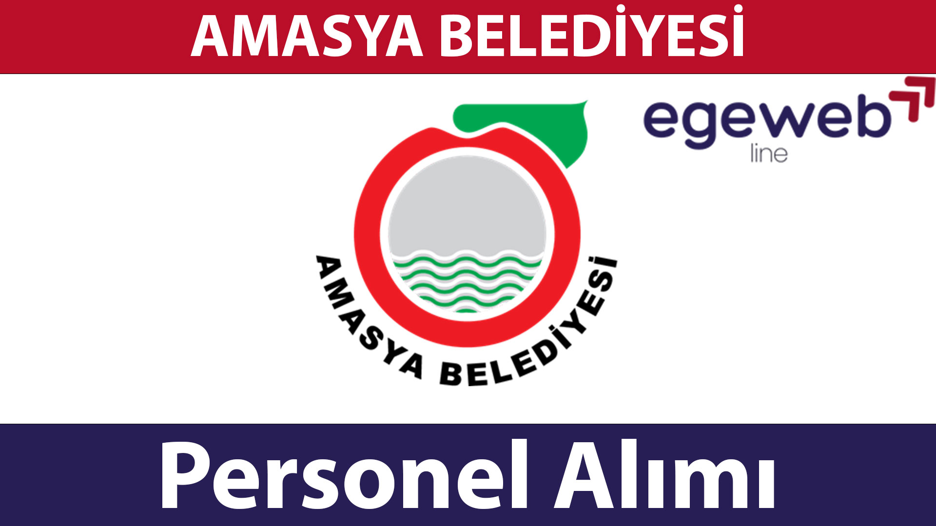 Amasya Belediyesi 2025 Personel Alımları