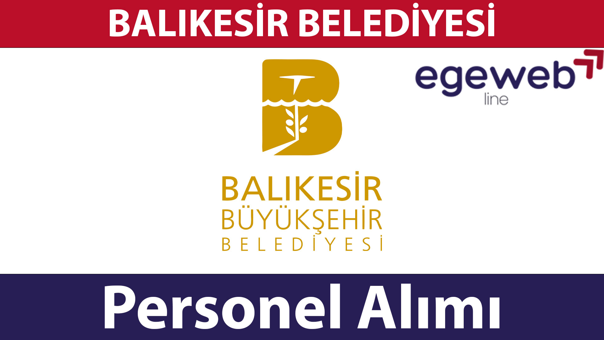 Balıkesir Büyük Şehir Belediyesi 2025 Personel Alımları