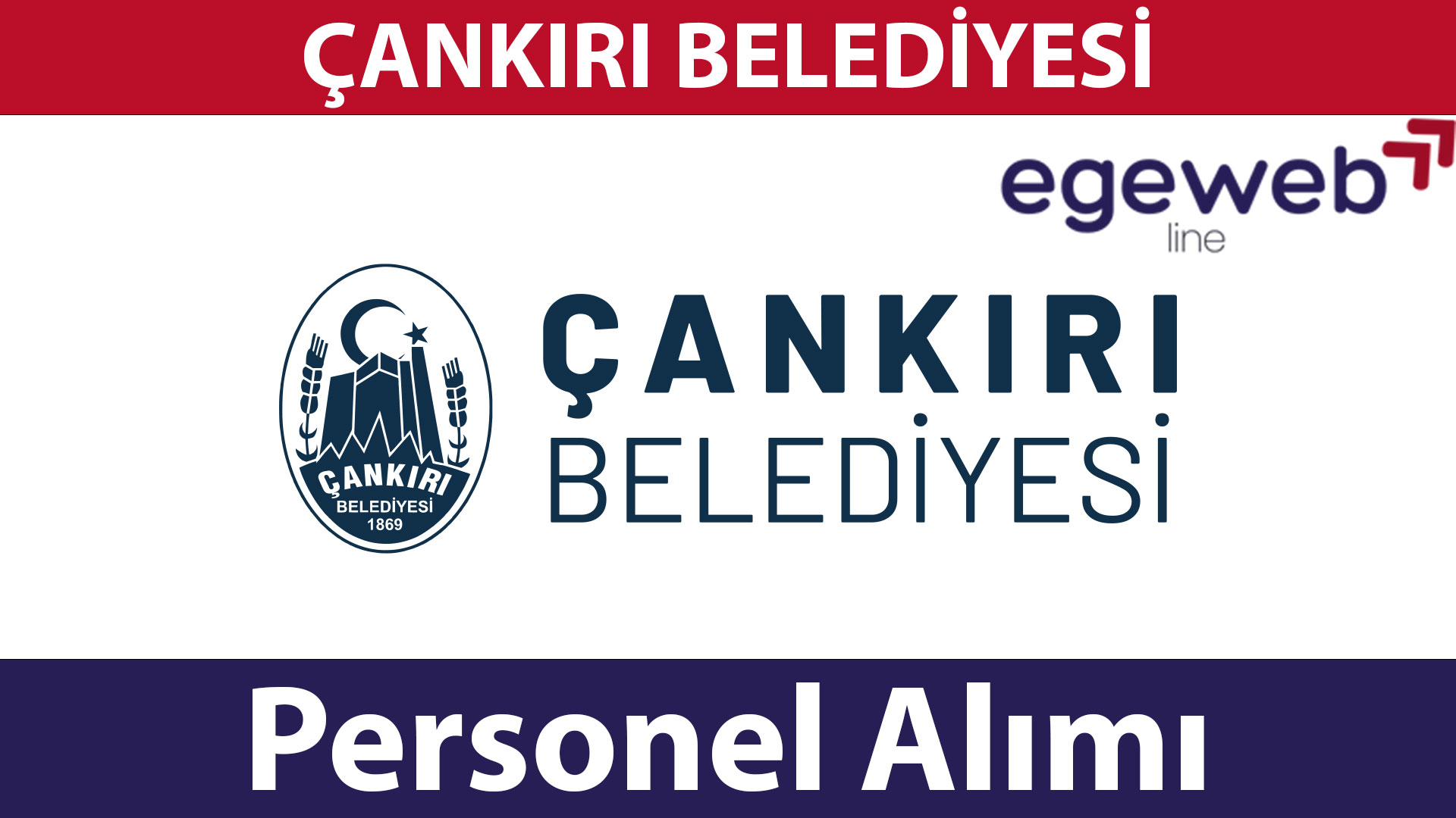 Çankırı Belediyesi 2025 Personel Alımları