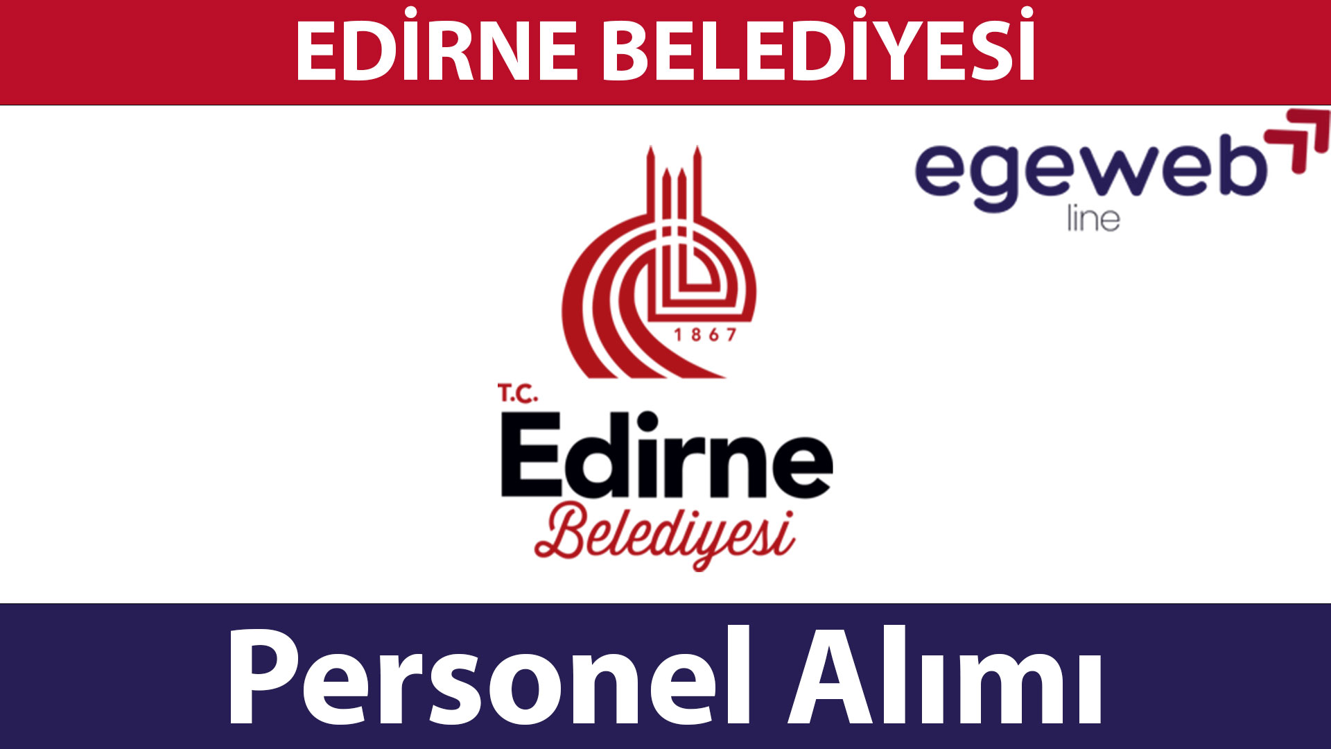 Edirne Belediyesi 2025 Personel Alımları