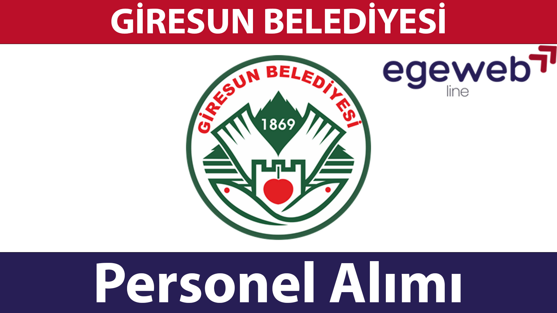 Giresun Belediyesi 2025 Personel Alımları