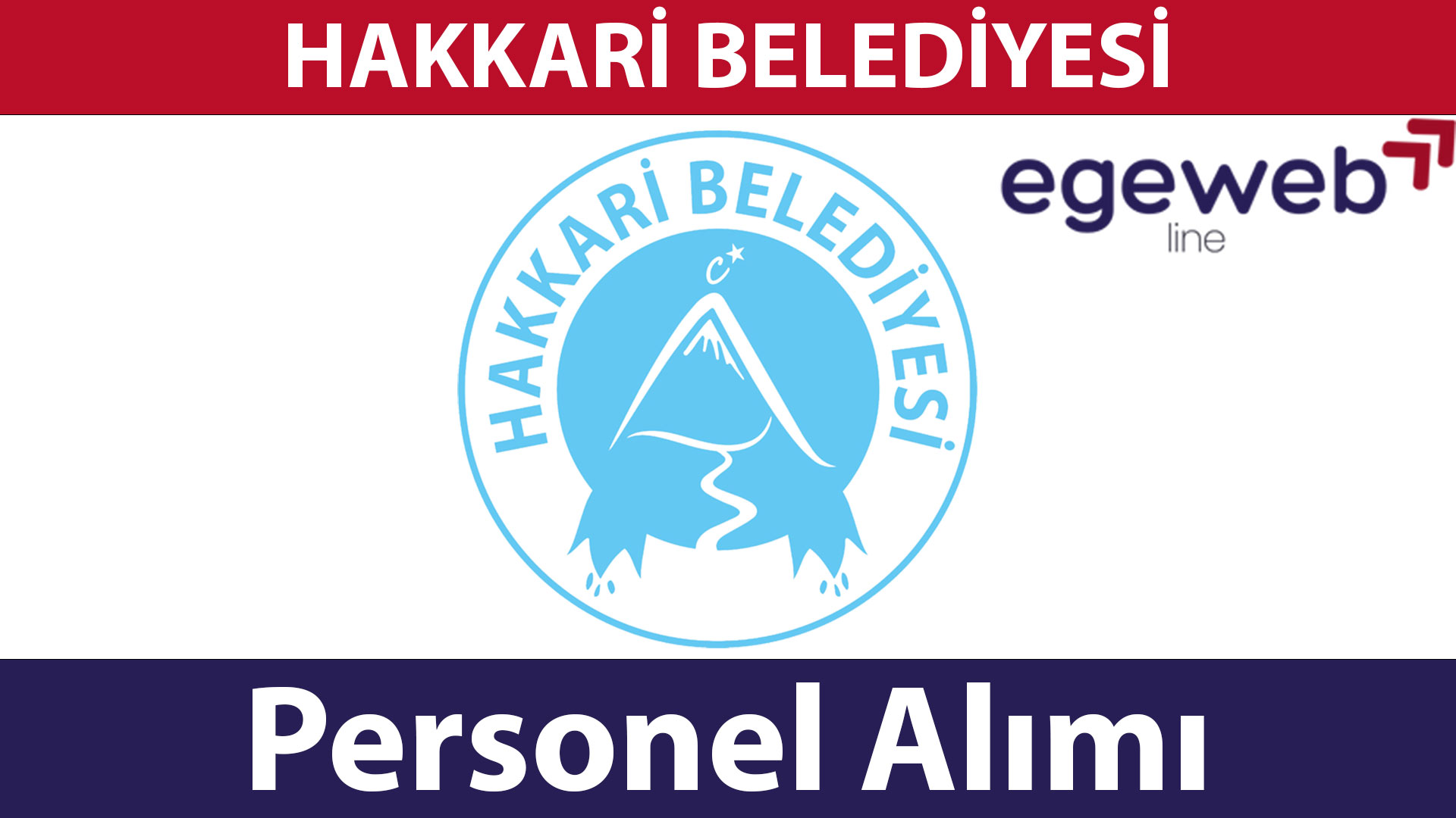 Hakkari Belediyesi 2025 Personel Alımları