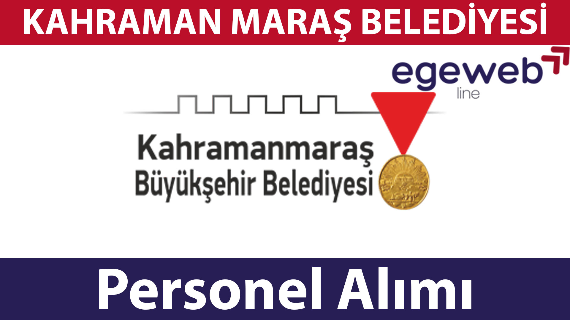 Kahramanmaraş Büyükşehir Belediyesi 2025 Personel Alımları