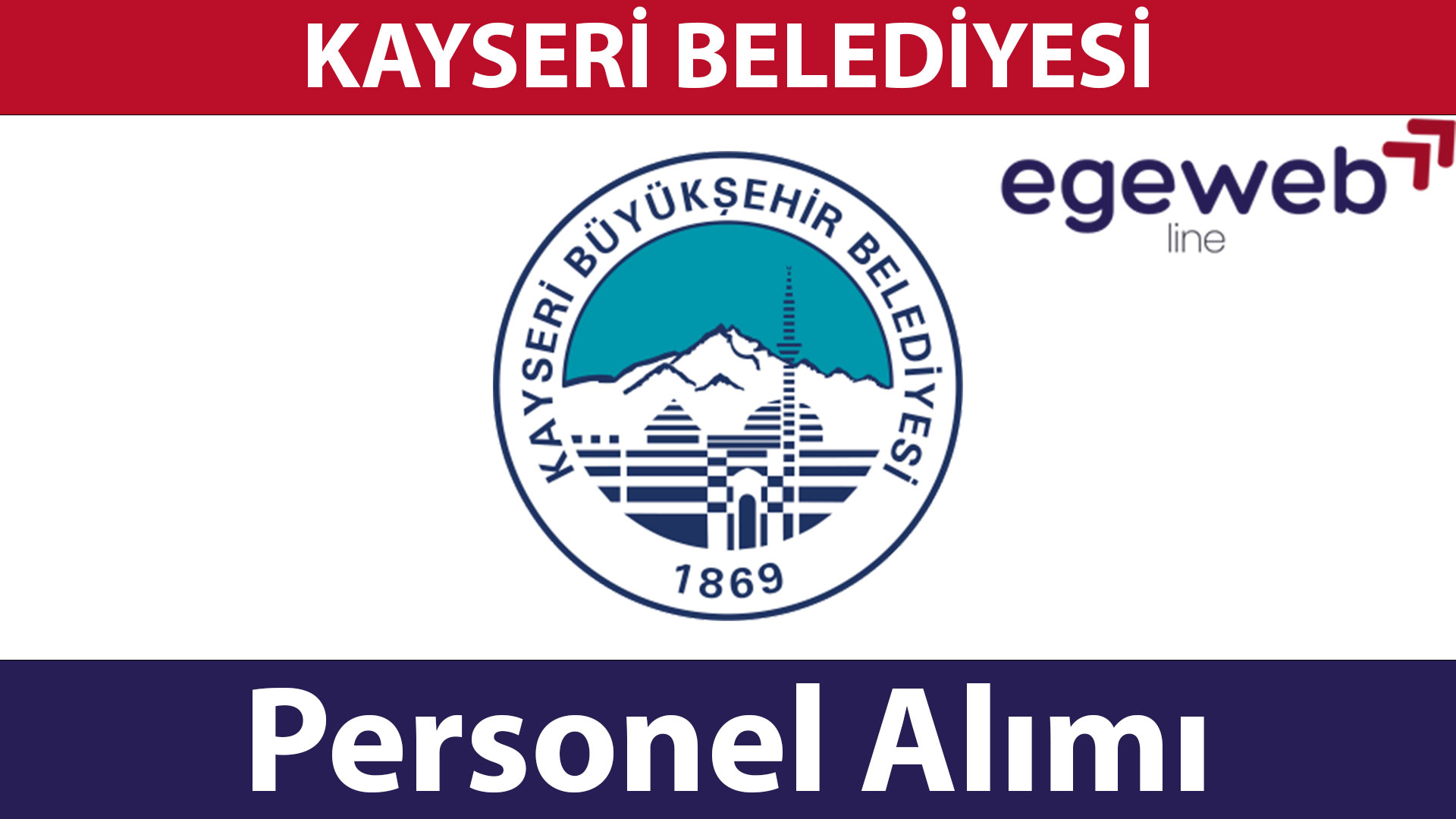 Kayseri Belediyesi 2025 Personel Alımları