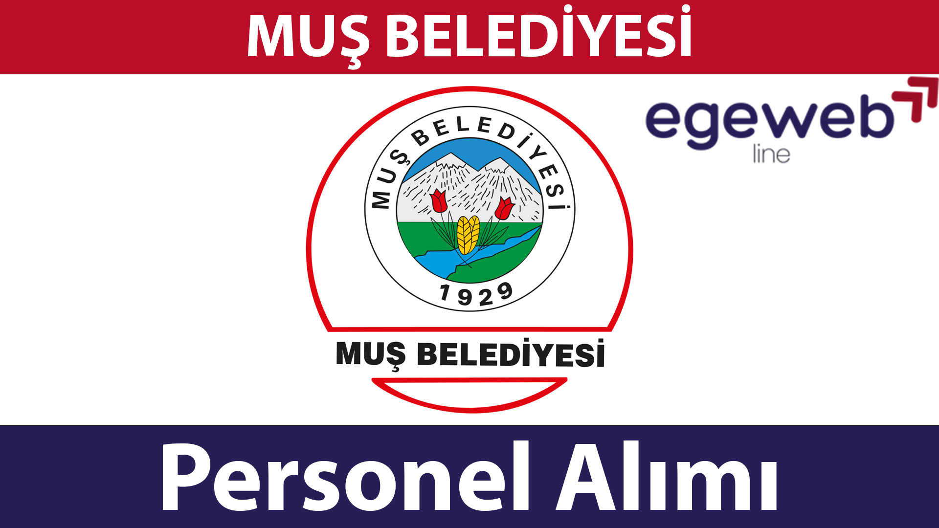 Muş Belediyesi 2025 Personel Alımları