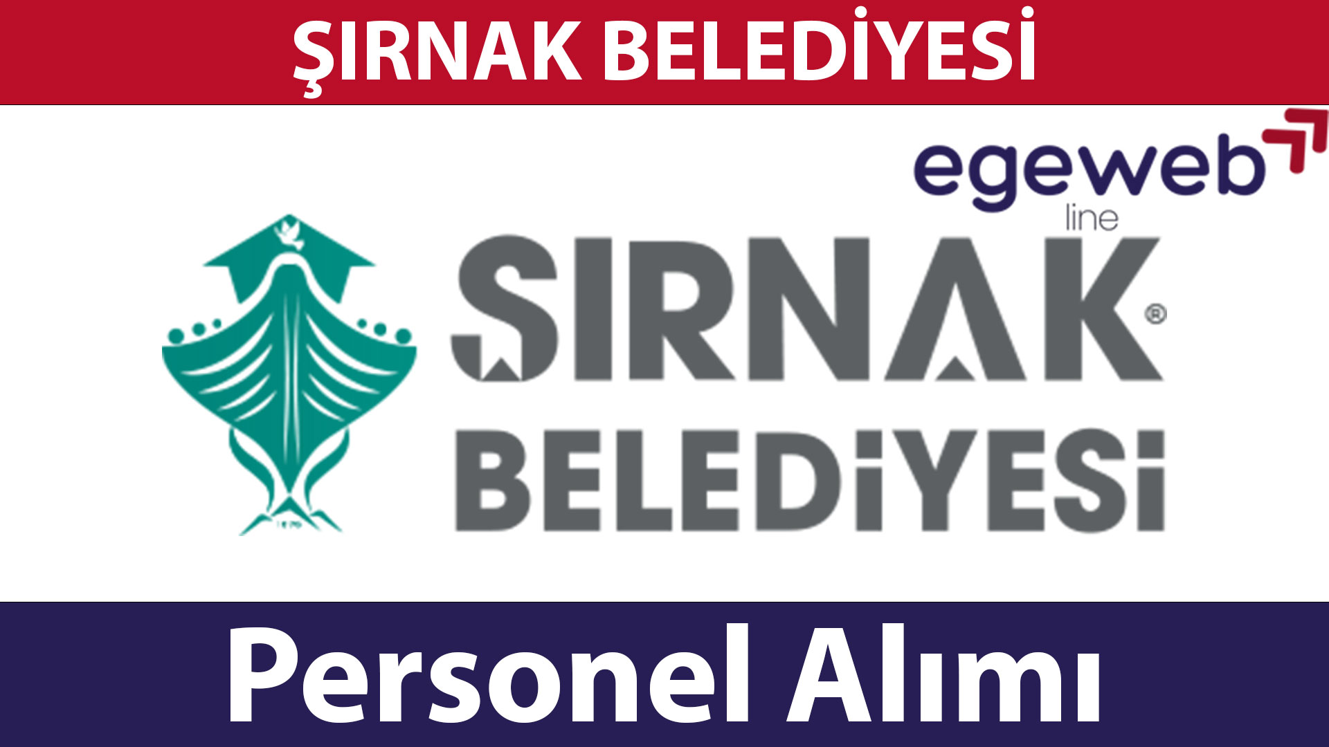 Şırnak Belediyesi 2025 Personel Alımları