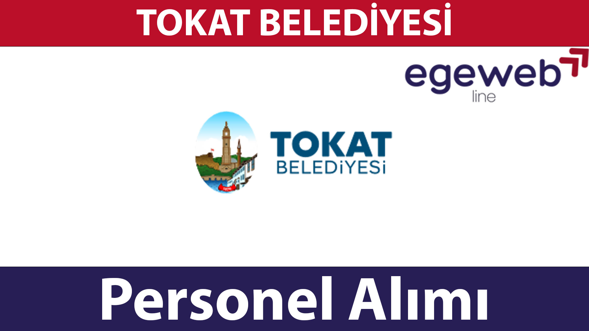 Tokat Belediyesi Personel Alımları 2025