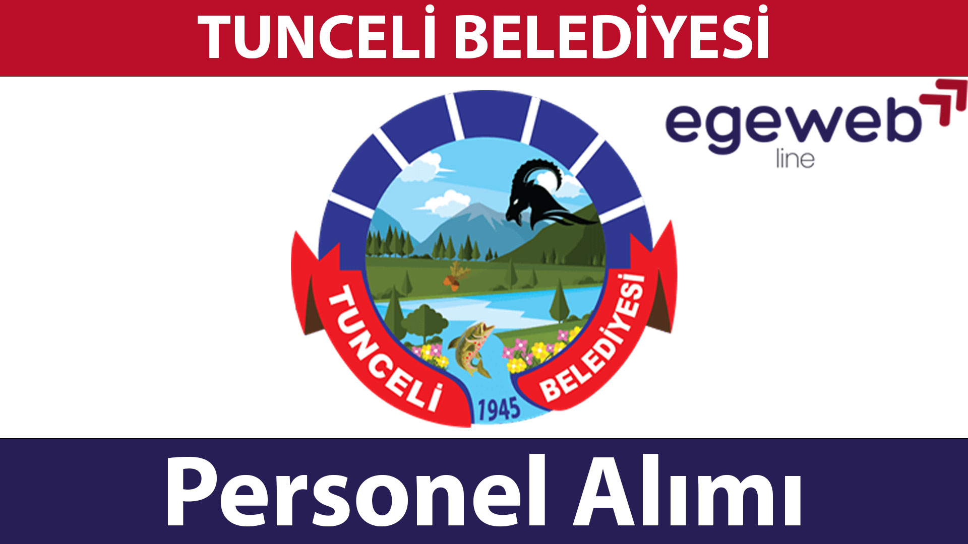 Tunceli Belediyesi Personel Alımları 2025